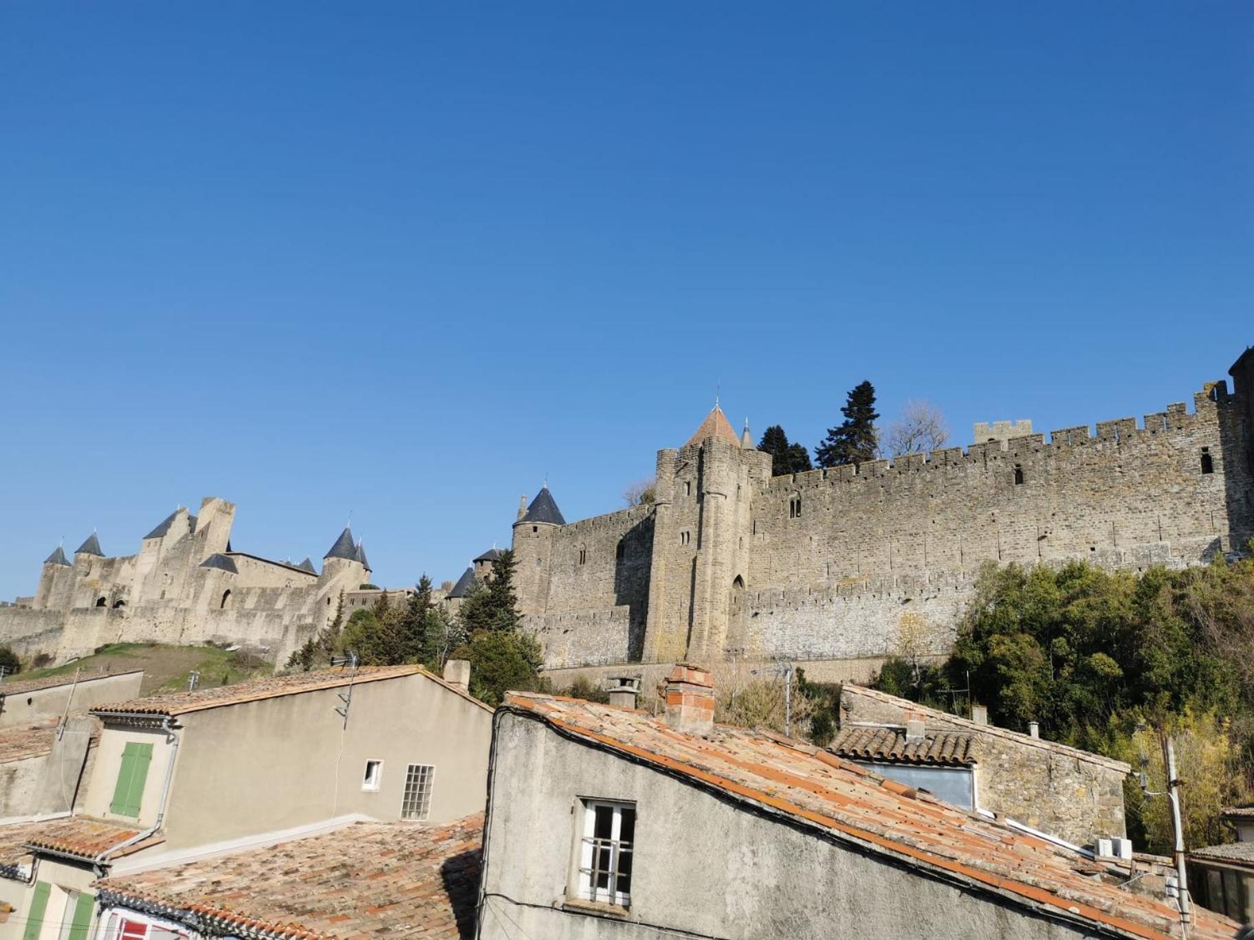 Cite Medievale- Le Remp'Art - Tout Confort - Acces Direct Pietons - Parking Gratuit Carcassonne Extérieur photo